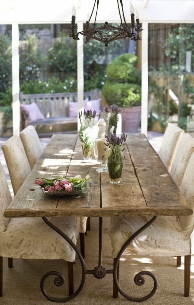 Como decorar tu comedor con mesas de forja forja hispalense