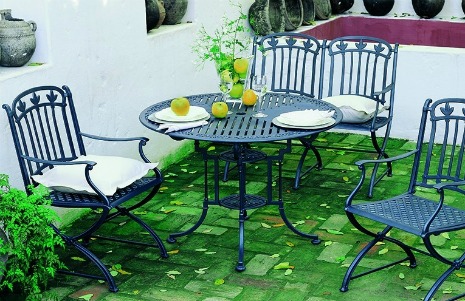 Muebles de exterior en forja forja hispalense blog