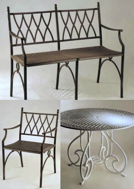 Muebles de exterior en forja forja hispalense blog