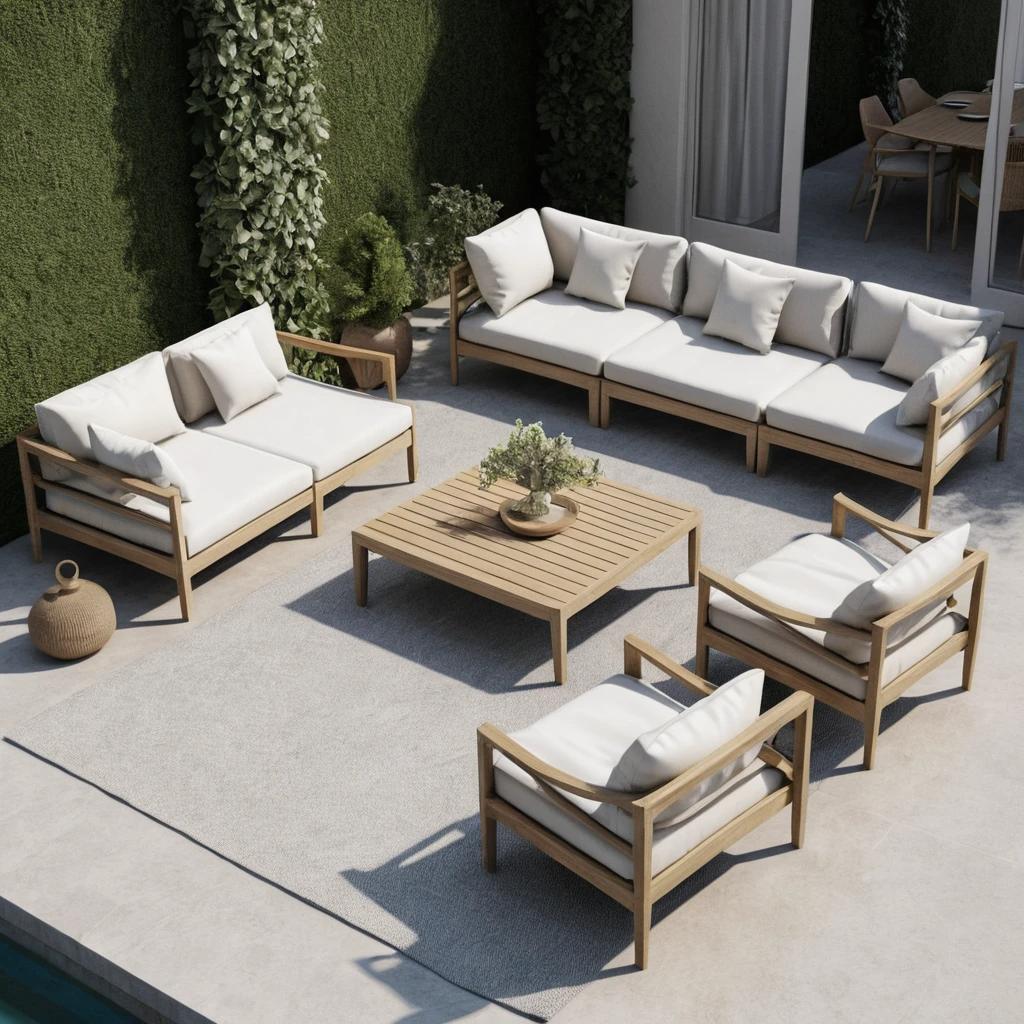 Conjunto de terraza